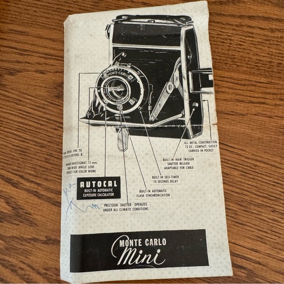 Monto Carlo Special Camera. - Picture 6 of 7